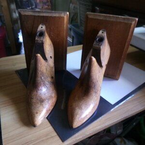 antique wood lady's shoe forms.